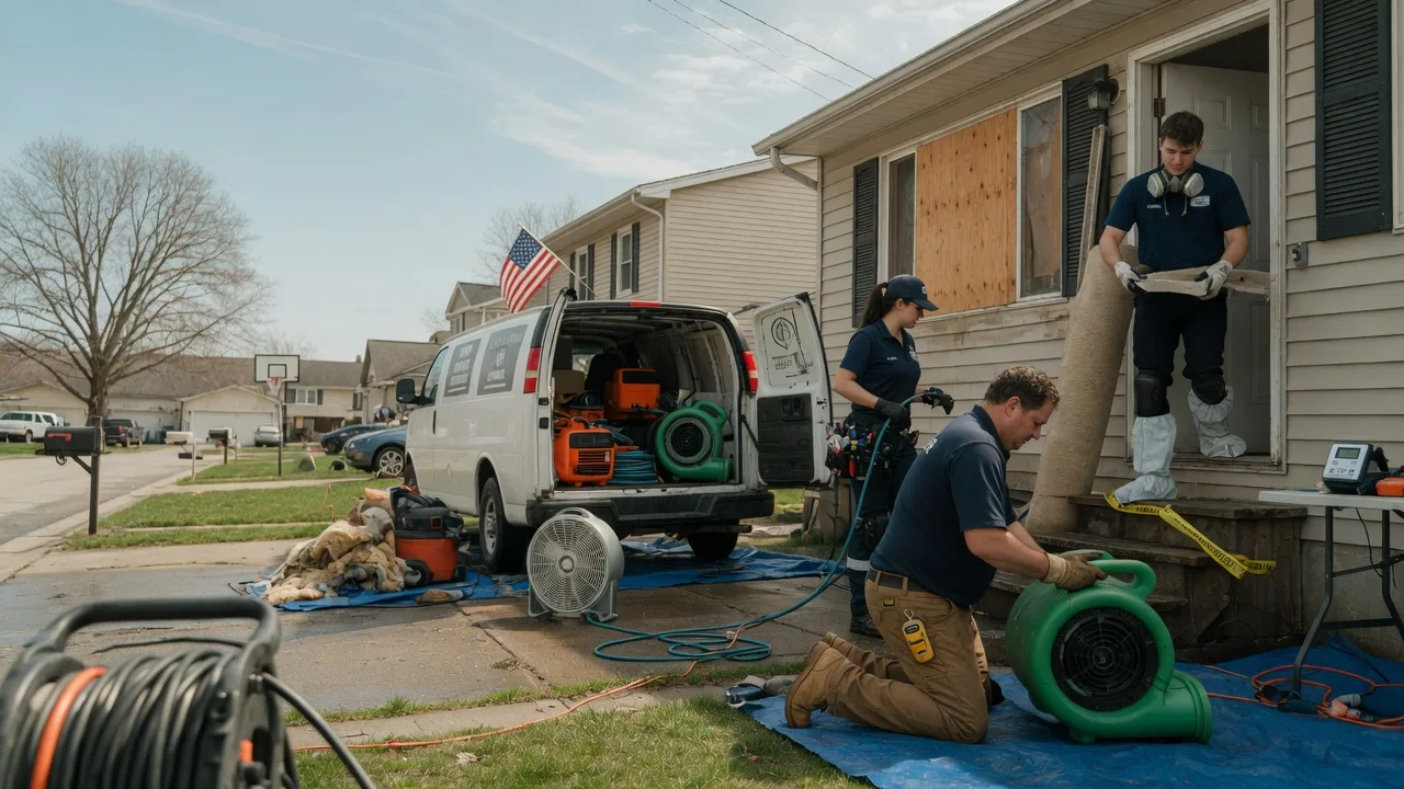 Water Damage Restoration in Dibble, OK near me